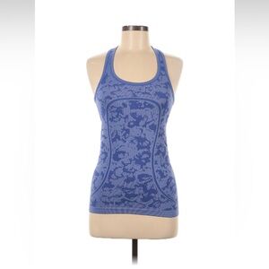 Lululemon Swiftly Tech Racerback Blue Active Tank Top Size 4